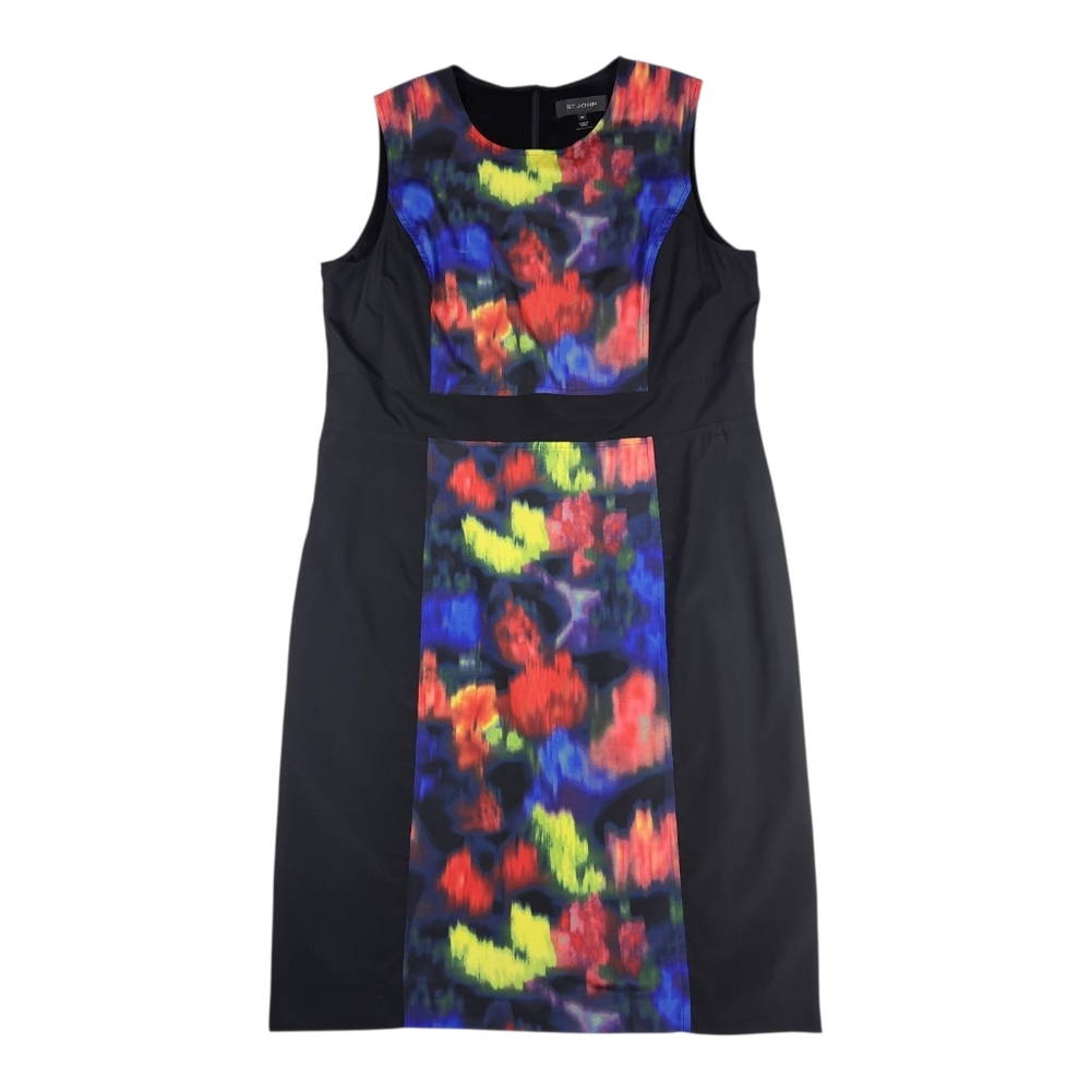 St. John Womens Dress Silk Blend Sleeveless Size 12